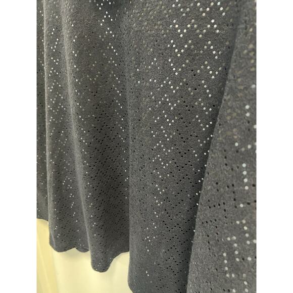 Lane Bryant | Shimmer Embellished Cowlneck Sweater Navy Womens Plus Size 18 / 20 - Picture 2 of 7